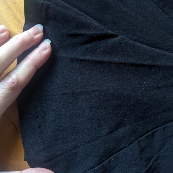 Living Dead Souls black pencil skirt with leopard - Picture 9 of 11